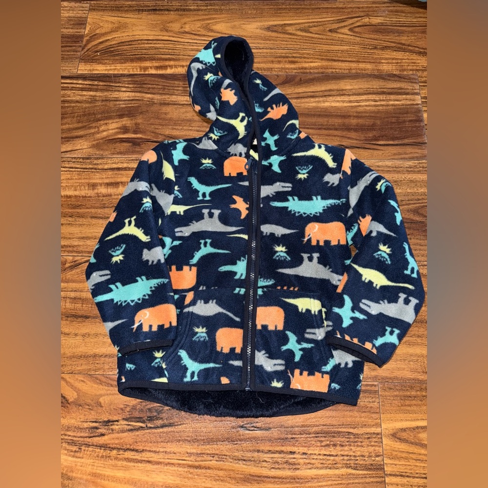 Toddler Dino Jacket Size 120 (4-5)